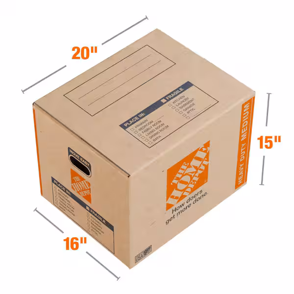 Home Depot Medium Box 真實照片